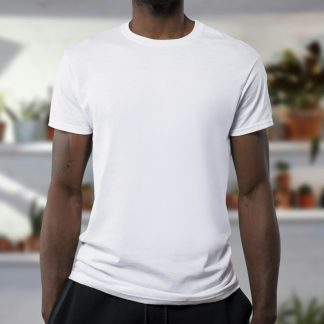 Alonzocasie Men's Classic Crew Neck T-Shirt — Soft Cotton Everyday Tee